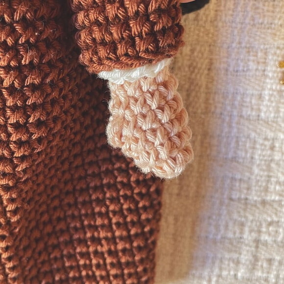 Santa Teresinha do Menino Jesus em Amigurumi