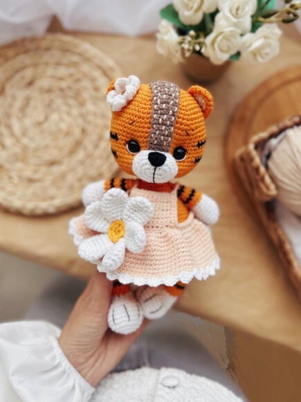Tigrinho em Amigurumi