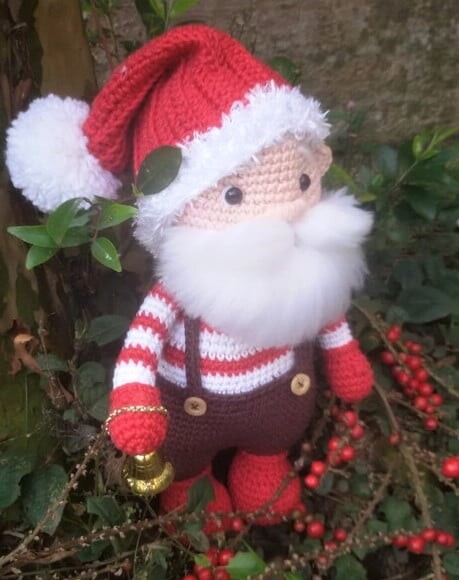 Papai Noel em Crochê