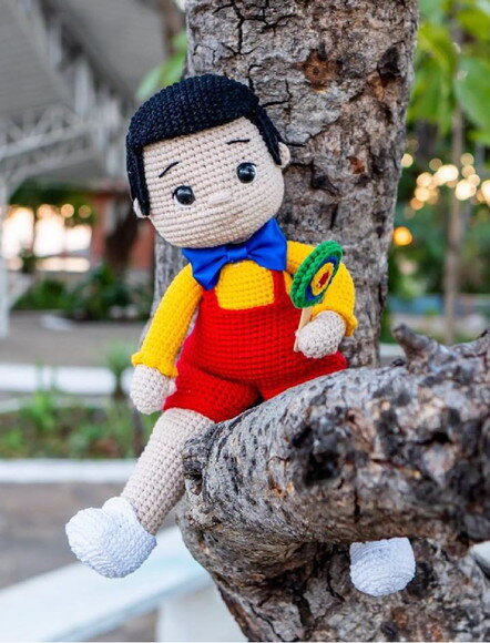 Nhonho em Amigurumi