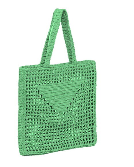 Bolsa em Crochê Estilo Prada