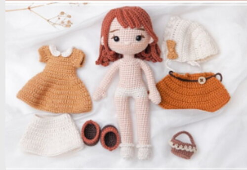 Boneca Amigurumi Zoe
