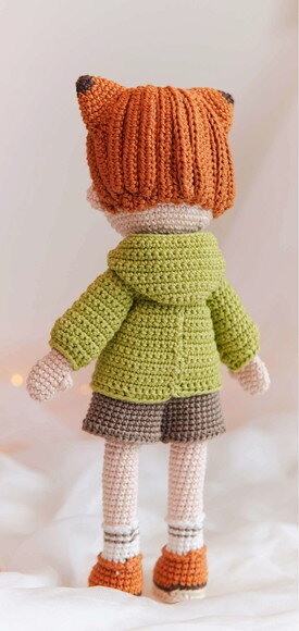 Boneca Nick em Amigurumi