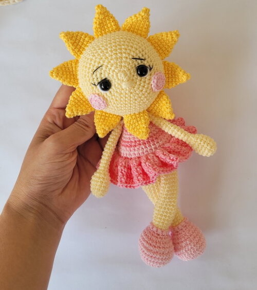 Boneca Sol e Flor