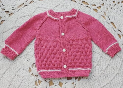Casaquinho para Bebê em Tricô