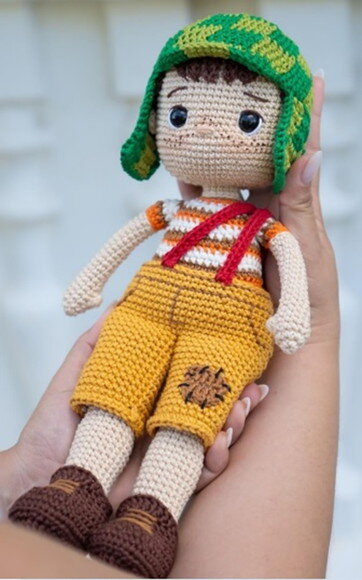 Chaves em Amigurumi