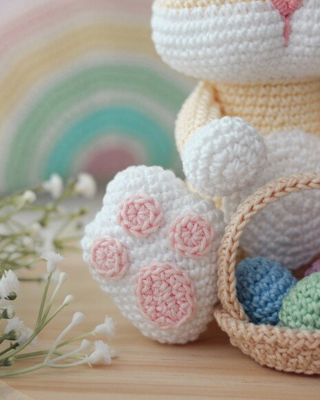 Coelhinha da Páscoa Lilica em Amigurumi