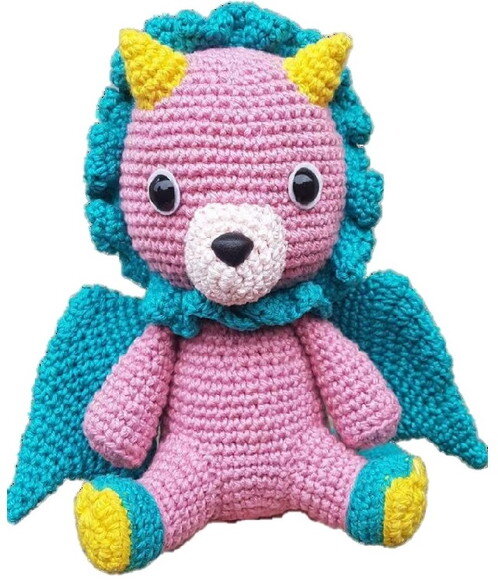 Combo Anya e Quimera em Amigurumi
