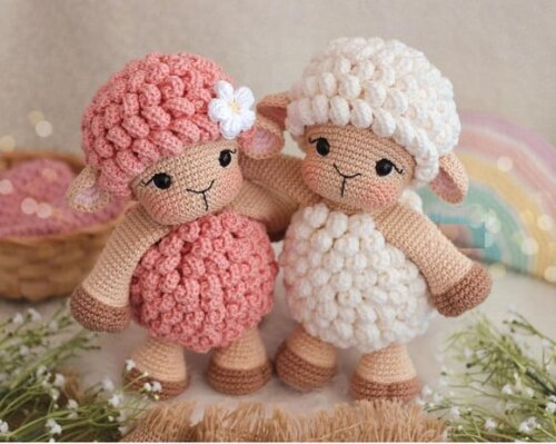 Ovelha Doroti em Amigurumi