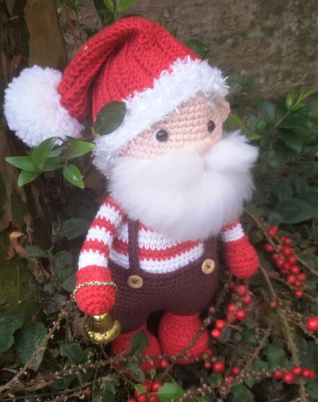 Papai Noel em Crochê