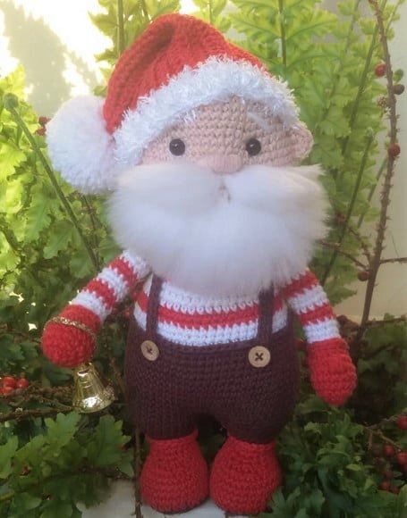 Papai Noel em Crochê