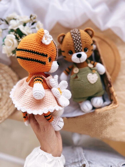 Tigrinho em Amigurumi
