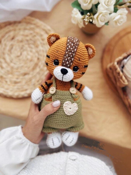 Tigrinho em Amigurumi