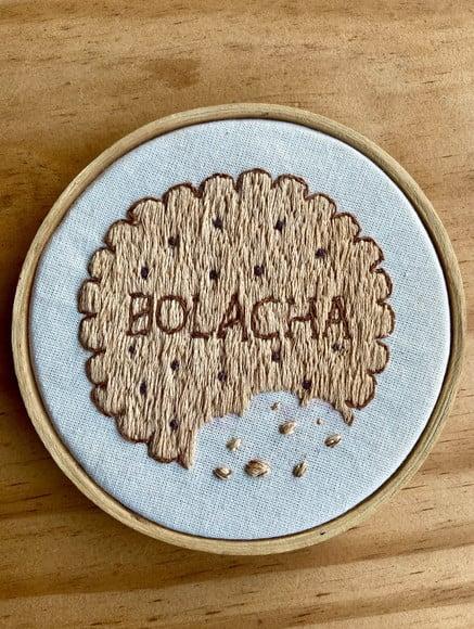 Bastidor Bordado Bolacha