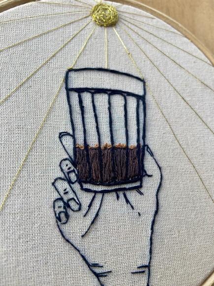 Bastidor Bordado Cafezinho