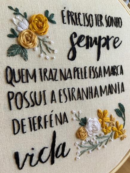Bastidor Bordado Maria, Maria
