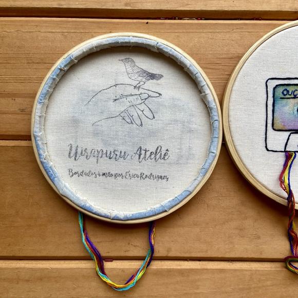Duo de Bastidores Bordados