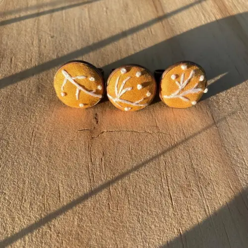 Anel Bordado Gosto de Sol II