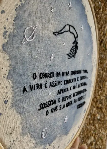 Bastidor Bordado Grande Sertão