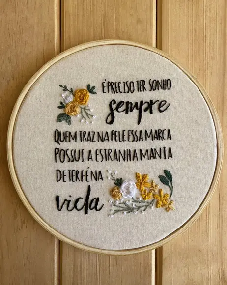 Bastidor Bordado Maria, Maria