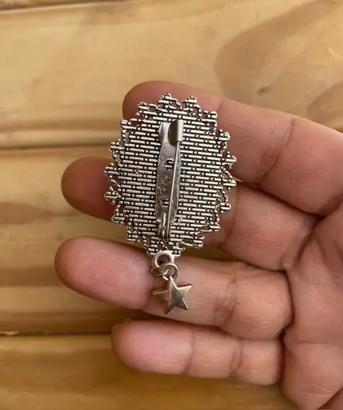 Broche Bordado Rita Lee