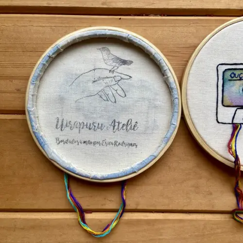 Duo de Bastidores Bordados