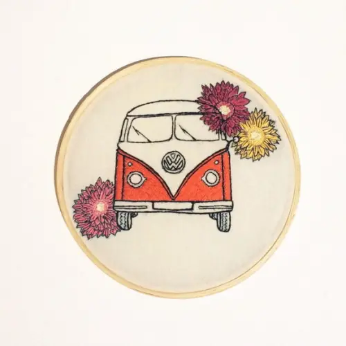 Bastidor bordado Kombi