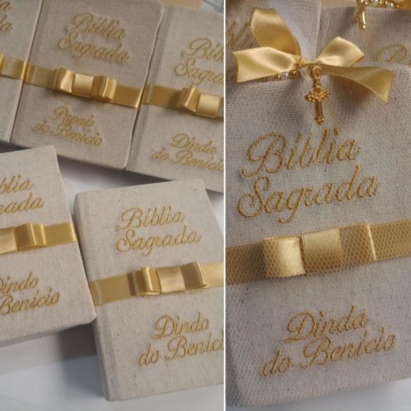 Lembrança Batizado ( Mini Bíblias )