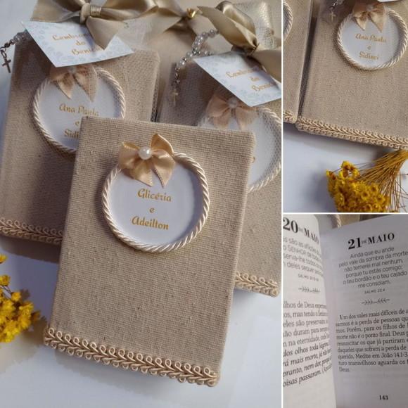 Lembrança Batizado ( Livro Devocional com Deus )