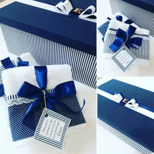 Kit lembrança maternidade ( toalhinha personalizada )