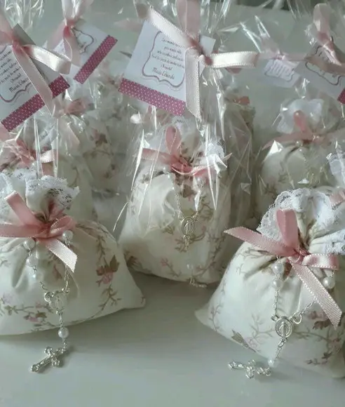 Sachês Perfumados com Mini Terço
