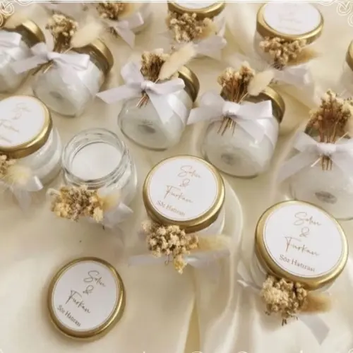 Lembrança de Batizado Vela Aromática