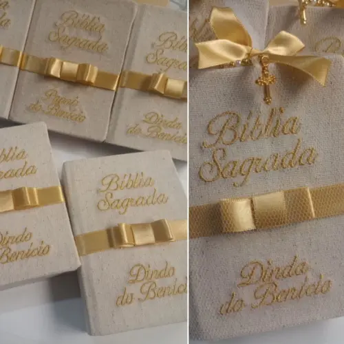 Lembrança Batizado ( Mini Bíblias )