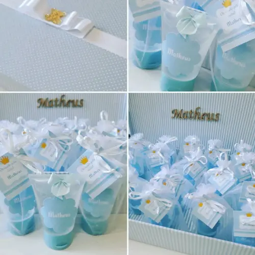 Kit lembrança maternidade ( álcool em gel de bisnaga)