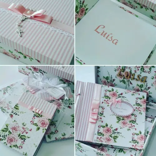 kit lembrança batizado
