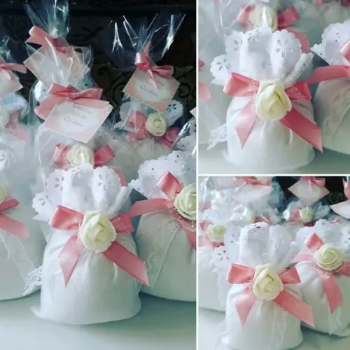 Sachês Perfumados ( com mini flor )