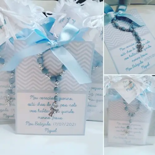 Lembrança Terço Personalizado