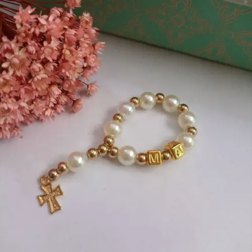 Terço Personalizado com Inicial