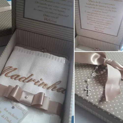Lembrança padrinhos de Batizado