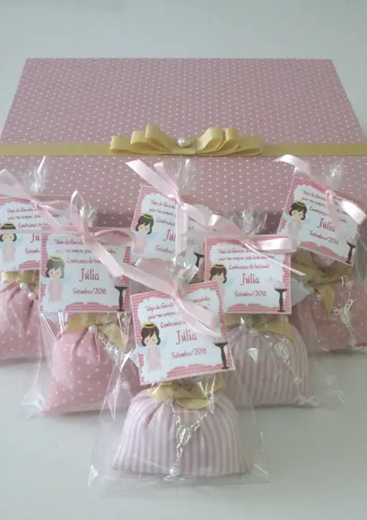 kit lembrança batizado