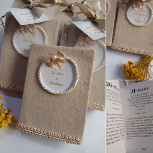 Lembrança Batizado ( Livro Devocional com Deus )