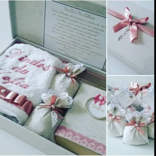 Lembrança Batizado ( Toalhinha Personalizada )