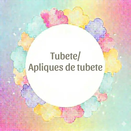 Tutebe / Apliques para tubete