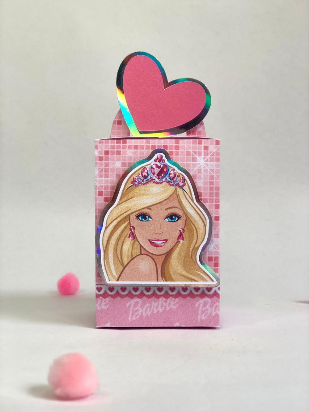 Personalizados Barbie - Kit com 20 unidades