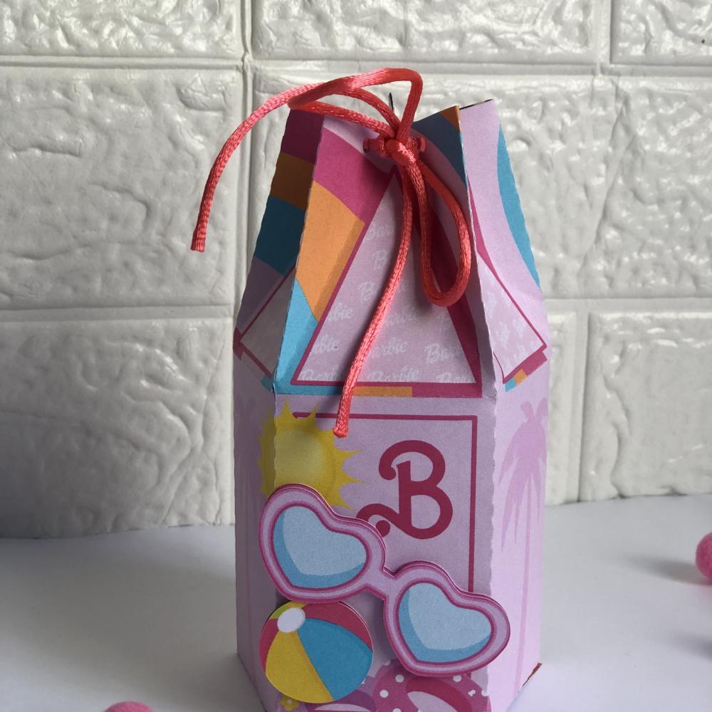 Personalizados Barbie Praia - Kit 50 Unidades