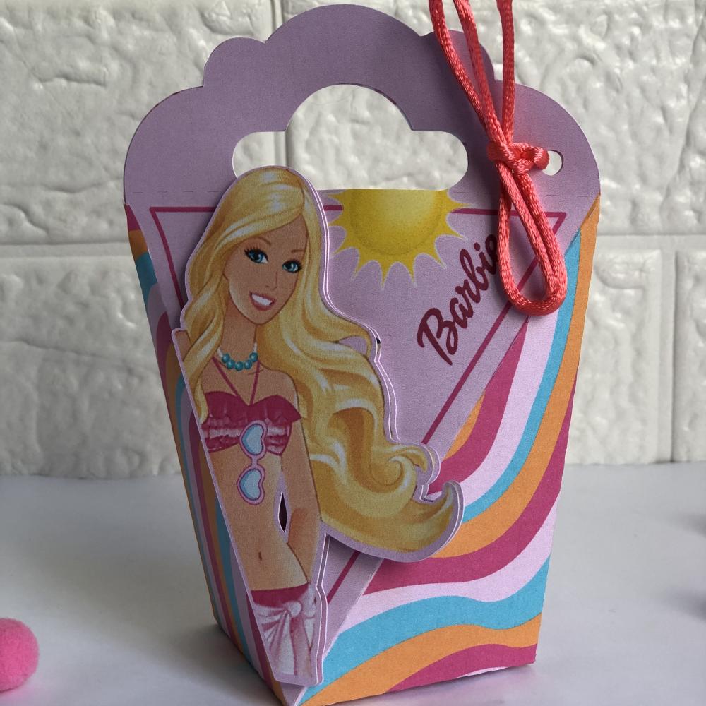 Personalizados Barbie Praia - Kit 50 Unidades