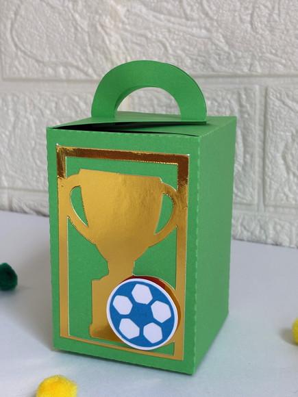 25 Personalizados Copa do Mundo - Verde e Dourado