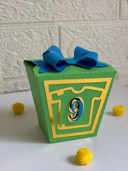 40 Personalizados Copa do Mundo - Verde e Dourado