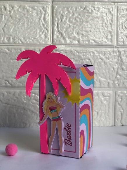 Personalizados Barbie Praia - Kit 25 Unidades