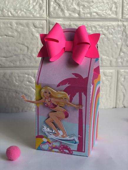 Personalizados Barbie Praia - Kit 30 Unidades